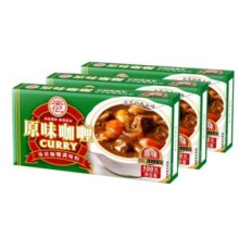安记咖喱块100g*3盒中式咖喱调料咖喱酱家用咖喱儿童咖哩旗舰店17.9元
