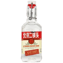 出口小方瓶 永丰牌  北京二锅头 小红标 清香型白酒 42度 200ml5.84元包邮