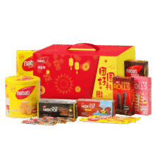 丽芝士（Richeese）印尼进口纳宝帝威化饼干节日休闲食品儿童礼盒 888g25元