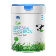 君乐宝（JUNLEBAO）优萃有机奶粉3段幼儿配方（12-36个月龄） 800克 优萃3段484元