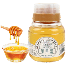 再降价、PLUS：力威豹 苹果蜂蜜1000克*1罐21.38元包邮（需试用，8-7劵后14.38）