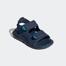 adidas 阿迪达斯 夏季男女同款童鞋小童露趾鞋儿童软底透气沙滩鞋防滑中大童凉鞋69元