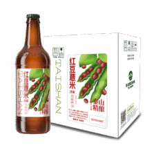 泰山 红豆薏米精酿啤酒 450ml48.55元（拍4件194.2，合48.55/件）