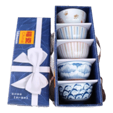 PLUS会员: 华青格 饭碗 4.5英寸 5只装21.8元（需领券）