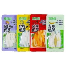 臻领鲜泡椒脆笋新鲜山椒竹笋干笋尖柠檬笋片酸辣笋条网红即食零食7.9元 (券后省6)