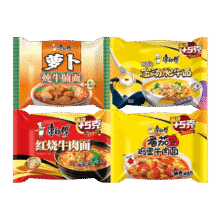 康师傅方便面 经典红烧+萝卜牛腩+番茄+金汤肥牛104g*20泡面整箱速食74.14元（需领券，合37.07元/件）