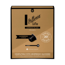 VITTORIA意式黑5.2g*20枚 浓度11号黑咖啡胶囊（Nespresso适用）28.41元包邮（需试用）
