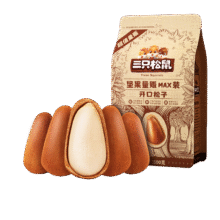 京东百亿补贴:三只松鼠 袋装开口松子500g37.9元