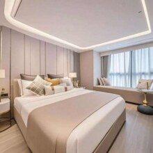 美团 寓舍·云端城景Service Apartment（广州番禺汉溪长隆地铁站店）1晚168元