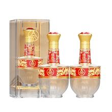 五粮液 WULIANGYE 感恩酒白酒 52度浓香型白酒 500mL 2瓶 传承金礼盒装178元