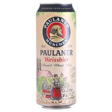 PAULANER 保拉纳 小麦白啤酒 浑浊精酿 500ml*24罐124.8元