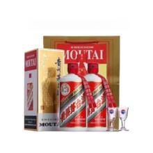 茅台 MOUTAI 飞天茅台 53%vol 500ml*2 2瓶装 带杯3360元