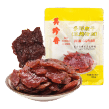 美珍香（BEE CHENG HIANG）多形肉干烧烤猪肉100g 营养美味休闲食品猪肉干办公室肉类零食15.98元（需plus会员，需领券）