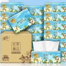 88VIP：清风花萃 抽纸 4层80抽*18包返卡后14.82元包邮+159淘金币（返20元超市卡）