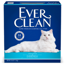 微信小程序：铂钻 EverClean高效除臭低尘膨润土猫砂 （蓝标 ）11.3kg/10L85元包邮