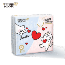 洁柔 手帕纸对半撕分享式 4层 7片*12包2.9元（需领券）