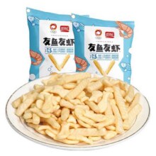 再降价、首购：盼盼 虾条虾片240克（80g*3包）4.49元包邮（需试用）