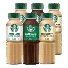 星巴克（Starbucks）星巴克咖啡 星选即饮咖啡饮料 瓶装便携提神醒脑送礼高档礼品送人 【店长推荐】三口味混合装*6瓶38元（需领券）
