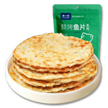 水一方 现烤烤鱼片  先生鱼片50g 任选六件！历史低价！任选六件到手34元（需领券，合5.67元/件）