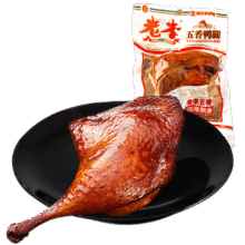 老李食品 五香卤鸭腿100g/袋2.74元（需凑单）