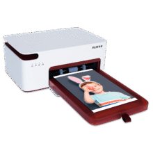 富士（FUJIFILM）PSC2D 小俏印二代 手机无线照片家用打印机照片冲印机（内置电池版）  冰雪白764.23元