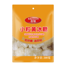 百钻 黄冰糖小粒 300g4.56元（合1.52元/件）