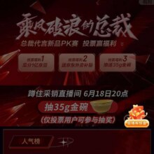 羊毛福利：京东 有奖投票 乘风破浪的总裁 每日投票瓜分1亿京豆6.20 0点前京豆自动到账 已开奖