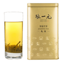 plus：张一元茶叶特种浓香型茉莉花茶精选八窨茉莉毛尖200g金桶罐装 金桶116.8元（需领券）