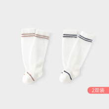 巴厘小猪 宝宝 长筒袜薄款学院风中筒袜*2双4.9元（需领券）(微信小程序购买)
