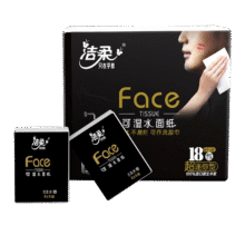 洁柔手帕纸古龙水香Face 4层 6片*18包2.59元