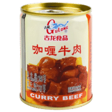古龙 咖喱牛肉罐头240g 即食速食预制菜熟制拌饭浇头酱中华老字号89.27元（需领券，合9.92元/件）