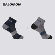 Plus会员:萨洛蒙（Salomon）男女款 户外运动袜2双11.6元