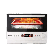 618预售：松下（Panasonic）上烤下蒸万食炉2.0彩屏触控28L大容量家用变频微波炉微蒸烤炸一体机NN-DS285Q2400.92元包邮（以旧换新返后1975.86元）