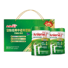 安怡（Anlene）经典中老年奶粉 高钙0蔗糖800g*2罐礼盒 新西兰进口奶源179.04元（合89.52元/件）