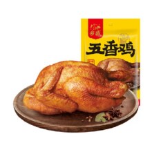 德州乡盛 五香鸡400g扒鸡卤味16.34元+79淘金币 （需领券）包邮