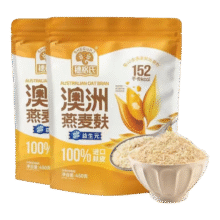 穗格氏高纤澳洲进口燕麦麸皮 原味0糖精早餐即食燕麦片免煮冲饮谷物 燕麦麸皮 450g*2袋24.84元