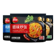 三全 腊味微波炒饭/意面（任选10件）59.9元（需领券，合5.99元/件）