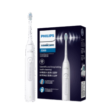飞利浦（PHILIPS）【肖战推荐】电动牙刷钻石3系 成人情侣款送男生/女友 生日礼物 微泡水流 HX5181/01皓月白208.62元（需领券）