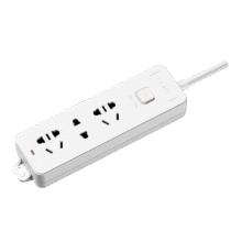 PLUS会员:正泰 排插 三位12孔 1.5米10a251v10.68元