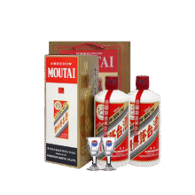 再降价、微信小程序：茅台茅台飞天53°酱香型白酒500ml*2瓶（海外版）送礼袋3463.01元包邮