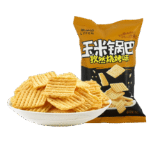 临期：来伊份 玉米锅巴 孜然烧烤味60g（25/8/14）9.9元包邮（合1.98元/件）