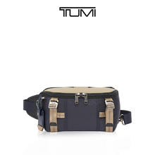 TUMI 途明 Alpha Bravo男士胸包休闲运动胸腰包 午夜海军蓝拼卡其色券后1350元