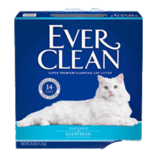 PLUS会员：猫砂中的“劳斯莱斯”，EverClean 铂钻 美国进口无尘除臭抑菌猫砂 11.3kg（蓝标）89.94元包邮（三人团）