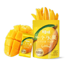 需入会、首购：百草味 芒果干 80g4.9元