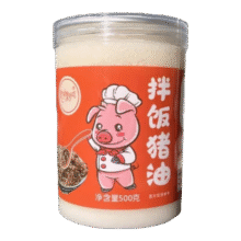 健康纯火练猪油  纯猪油  500g*1罐1.9元