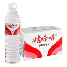 再降价、plus会员: 娃哈哈 纯净水饮用水596ml*24瓶 纸箱装整箱 *3件 +凑单70.14元（23.38元/件）