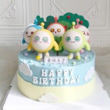童话王子·生日蛋糕 8英寸【店长推荐】牛奶奶油，网红儿童水果生日蛋糕免费送货上门101.5元