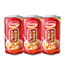88vip:【3罐桂圆莲子】桂圆莲子粥即食速食粥散装多口味7.76元（需领券）