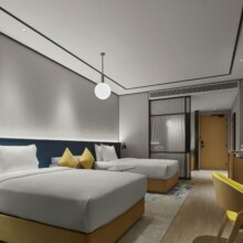 美团：希尔顿花园酒店 北京大兴国际机场希尔顿花园酒店1晚+北京汽车博物馆成人票两份原价728元，现价500元