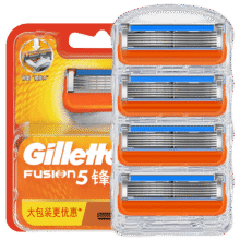 吉列Gillette锋隐剃须刀片手动剃须刀锋速5男士刮胡刀原装刀头 锋隐4刀头【简易装】 30g剃须膏55.8元
